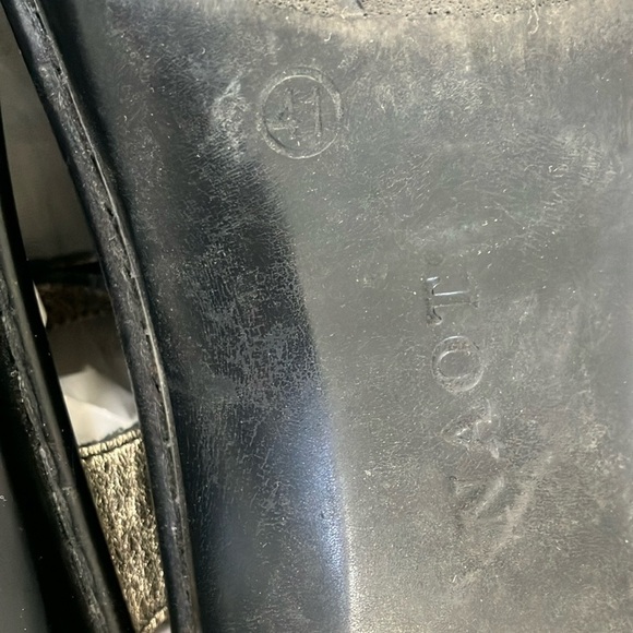 Naot size 41 sparkly bronze Sandals Velcro Ankle /toe Straps & Wedge sole - Picture 8 of 16